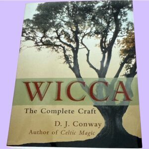 Wicca The Complete Craft by D.J. Conway Pagan Witchcraft Guide Like New